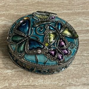 Monet vintage trinket box